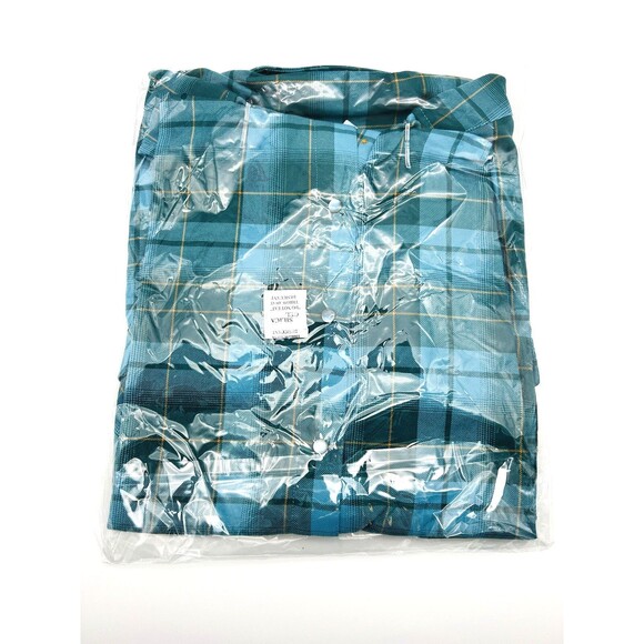 Dixxon Flannel Shirt Mens Kingman Blue XL New - Picture 2 of 3